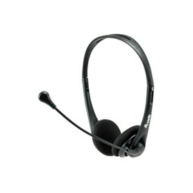 Equip 245304 écouteur/casque Avec fil Arceau Bureau/Centre d'appels Noir