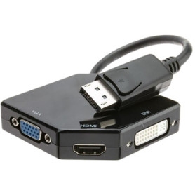 DLH ADAPTATEUR DISPLAYPORT VERS HDMI / DVI / VGA