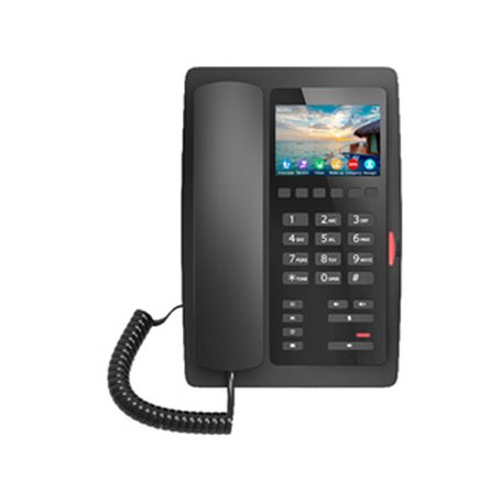 Fanvil H5W téléphone fixe Noir 2 lignes Wifi