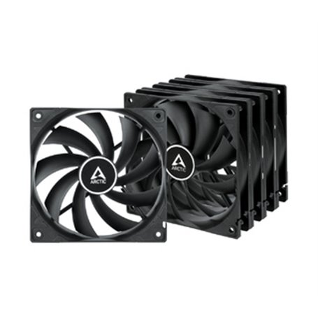 ARCTIC F12 Boitier PC Ventilateur 12 cm Noir 5 pièce(s)