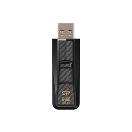 Silicon Power Blaze B50 lecteur USB flash 64 Go USB Type-A 3.2 Gen 1 (3.1 Gen 1) Noir