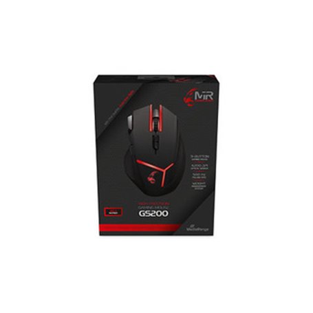 MediaRange MRGS200 souris Droitier USB Type-A Optique 4200 DPI