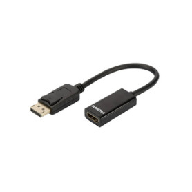 DLH ADAPTATEUR DISPLAYPORT MALE VERS HDMI FEMELLE