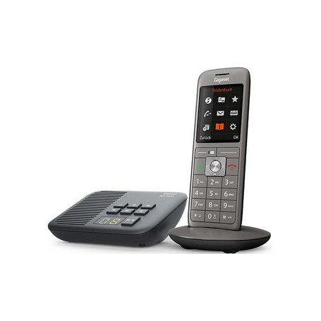 Gigaset CL660A Téléphone DECT Anthracite