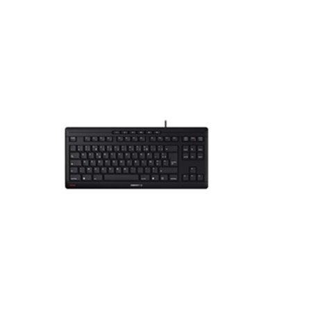 CHERRY STREAM KEYBOARD TKL clavier USB AZERTY Français Noir