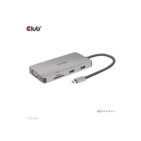 CLUB3D CSV-1594 station d'accueil USB 3.2 Gen 1 (3.1 Gen 1) Type-C Noir