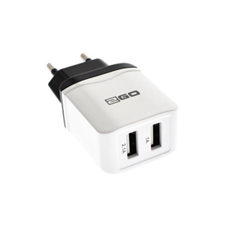 2GO 795999 chargeur d'appareils mobiles Blanc Intérieure