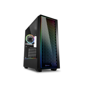 Sharkoon RGB LIT 200 Midi Tower Noir