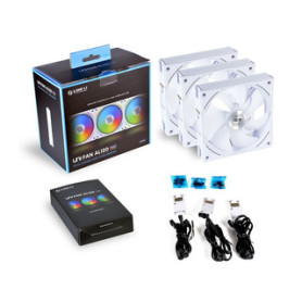 Lian Li UNI Fan AL120 Boitier PC Ventilateur 12 cm Blanc 3 pièce(s)