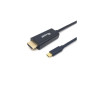 Equip 133411 câble vidéo et adaptateur 1 m USB Type-C HDMI Type A (Standard) Noir