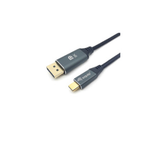 Equip 133423 câble vidéo et adaptateur 3 m USB Type-C DisplayPort Gris