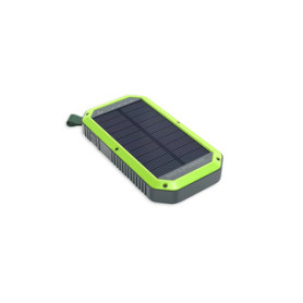 RealPower PB-10000 Solar Lithium Polymère (LiPo) 10000 mAh Recharge sans fil Noir