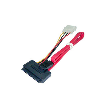 Lindy SATA Cable - Combined Data & Power 0