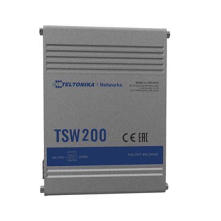 Teltonika TSW200 commutateur réseau Non-géré Gigabit Ethernet (10/100/1000) Connexion Ethernet