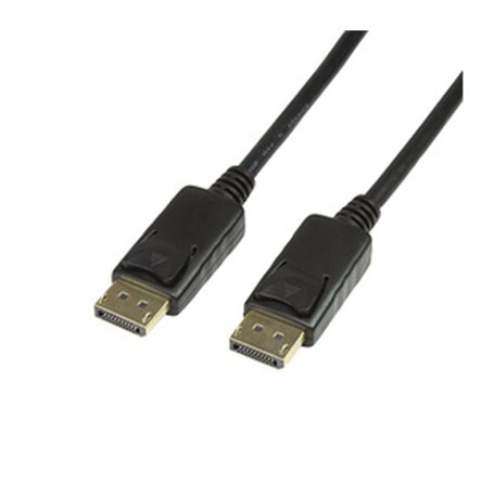 LogiLink CV0074 câble DisplayPort 5 m Noir