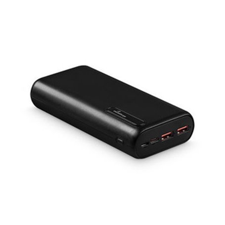 MediaRange MR756 banque d'alimentation électrique Lithium-Ion (Li-Ion) 20000 mAh Noir