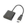 Gembird A-USB3-HDMI-02 adaptateur graphique USB 1920 x 1080 pixels Noir