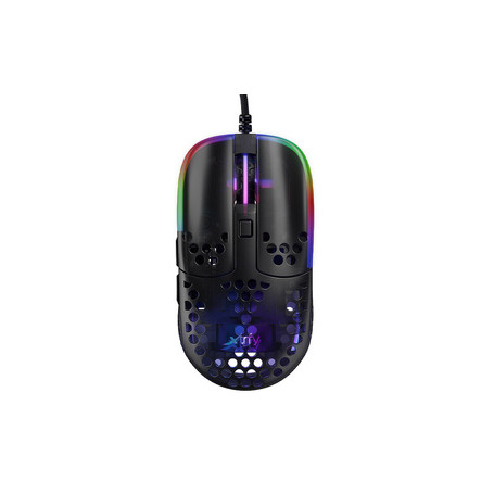 Xtrfy MZ1 Gaming Maus - schwarz - Maus - Optisc souris Ambidextre USB Type-A Optique 16000 DPI