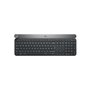 Logitech Craft Advanced keyboard with creative input dial clavier Universel RF sans fil + Bluetooth QWERTZ Allemand Noir