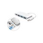 DLH HUB USB-C 4 PORTS : 3 x USB-A ET 1 x USB-C PD