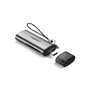 Ugreen 50704 lecteur de carte mémoire USB 3.2 Gen 1 (3.1 Gen 1) Type-C Gris