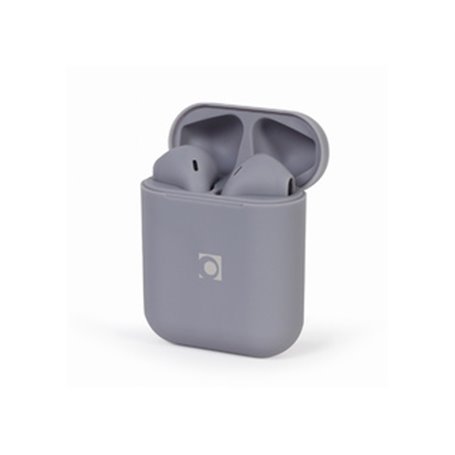 Gembird TWS-SEA-GW écouteur/casque Sans fil Ecouteurs Appels/Musique Micro-USB Bluetooth Gris