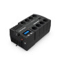 CyberPower BR1000ELCD alimentation d'énergie non interruptible Interactivité de ligne 1 kVA 600 W 8 sortie(s) CA