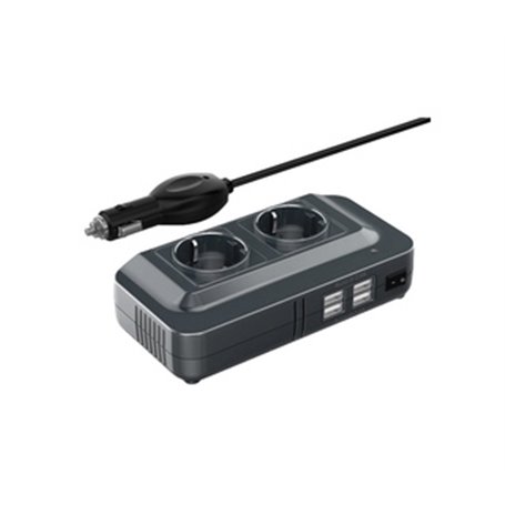 DLH DY-SU4700 adaptateur de puissance & onduleur Auto 200 W Noir