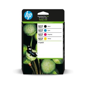 HP 937 Pack de 4 Cartouches dencre authentiques CMJN