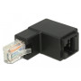 DeLOCK 86424 changeur de genre de câble RJ-45 Noir