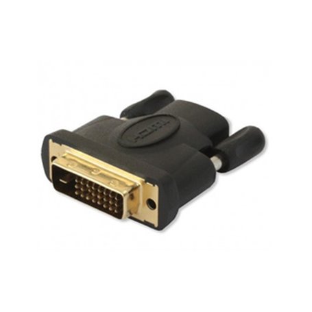 Techly DVI-D - HDMI M/F Noir