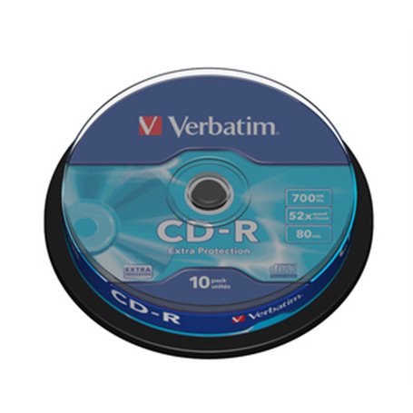 Verbatim CD-R Extra Protection 700 Mo 10 pièce(s)