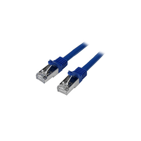 StarTech.com N6SPAT3MBL câble de réseau Bleu 3 m Cat6 SF/UTP (S-FTP)