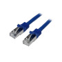 StarTech.com N6SPAT3MBL câble de réseau Bleu 3 m Cat6 SF/UTP (S-FTP)