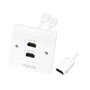 LogiLink AH0015 câble HDMI HDMI Type A (Standard) Blanc