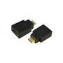 LogiLink AH0009 changeur de genre de câble HDMI C HDMI A Noir