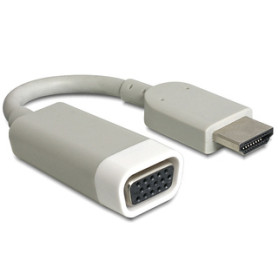 DeLOCK 65469 câble vidéo et adaptateur VGA (D-Sub) HDMI Type A (Standard) Blanc