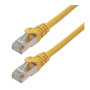 MCL 2m Cat6a S/FTP câble de réseau Jaune S/FTP (S-STP)