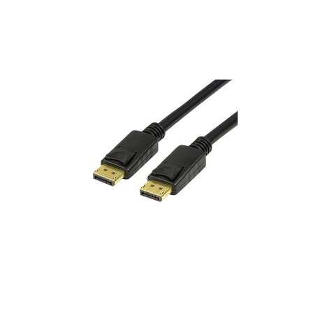 LogiLink CV0121 câble DisplayPort 3 m Noir