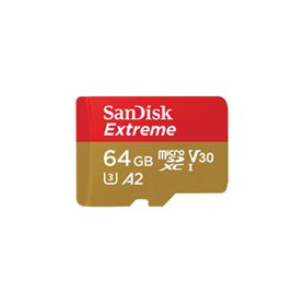 SanDisk Extreme 64 Go MicroSDXC UHS-I Classe 10