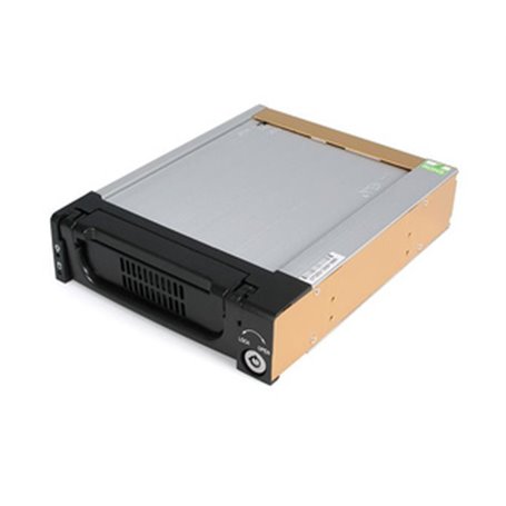 StarTech.com Rack Amovible Robuste en Aluminium 5.25" avec Ventilateur pour Disque Dur SATA 3.5"