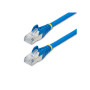 StarTech.com Câble Ethernet CAT6a 5m - Low Smoke Zero Halogen (LSZH) - 10 Gigabit 500MHz 100W PoE RJ45 S/FTP Cordon de Raccordem