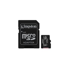 Kingston Technology Pack de deux cartes micSDXC Canvas Select Plus 100R A1 C10 de 64 Go + ADP simple