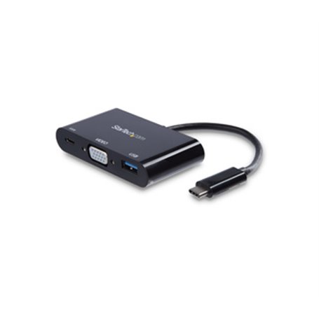 StarTech.com Adaptateur multifonction USB-C vers VGA avec port USB-A et Power Delivery