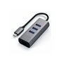 Satechi ST-TC2N1USB31AM station d'accueil USB 3.2 Gen 1 (3.1 Gen 1) Type-C Gris