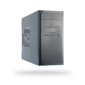 Chieftec HT-01B-350GPB unité centrale Midi Tower Noir 350 W