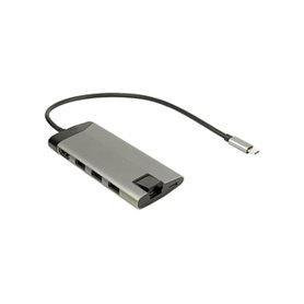 Inter-Tech GDC-802 USB 3.2 Gen 1 (3.1 Gen 1) Type-C Gris