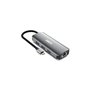 Urban Factory MHC55UF station d'accueil Avec fil USB 3.2 Gen 1 (3.1 Gen 1) Type-C Gris