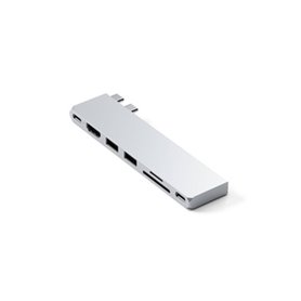 Satechi ST-HUCPHSS station d'accueil USB 3.2 Gen 2 (3.1 Gen 2) Type-C Argent