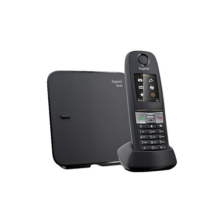 Gigaset E630 Téléphone DECT Identification de l'appelant Noir